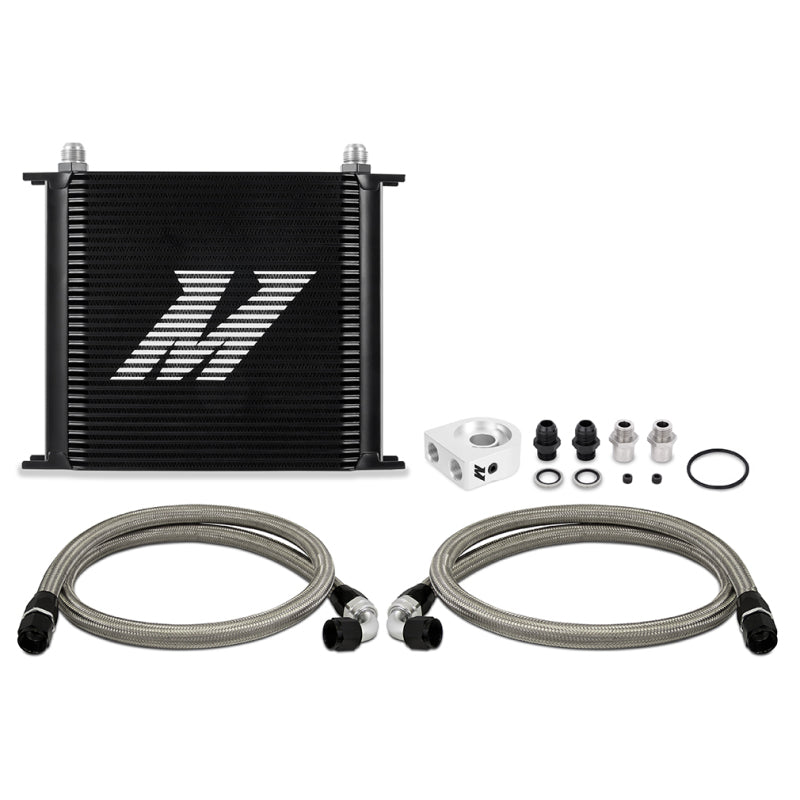 Mishimoto Universal Oil Cooler Kit 34-Row Black