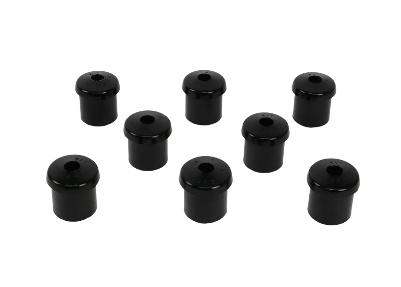 Whiteline 10/65-73 Ford Mustang Rear Spring Eye Rear and Shackle Bushings (35mm OD/12.6mm ID)