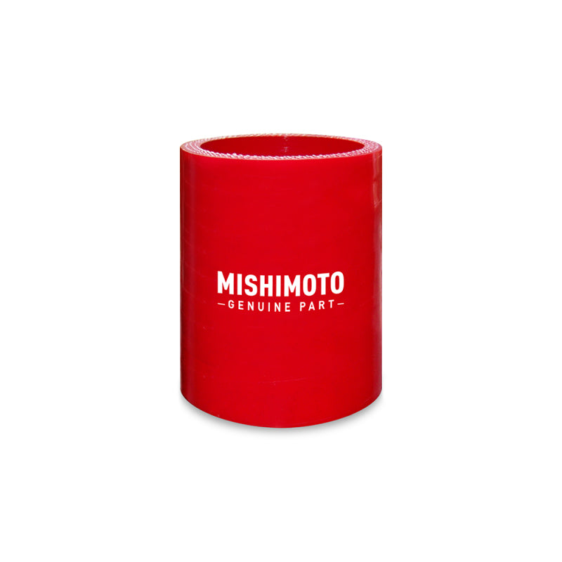 Mishimoto 4 Inch Straight Coupler - Red