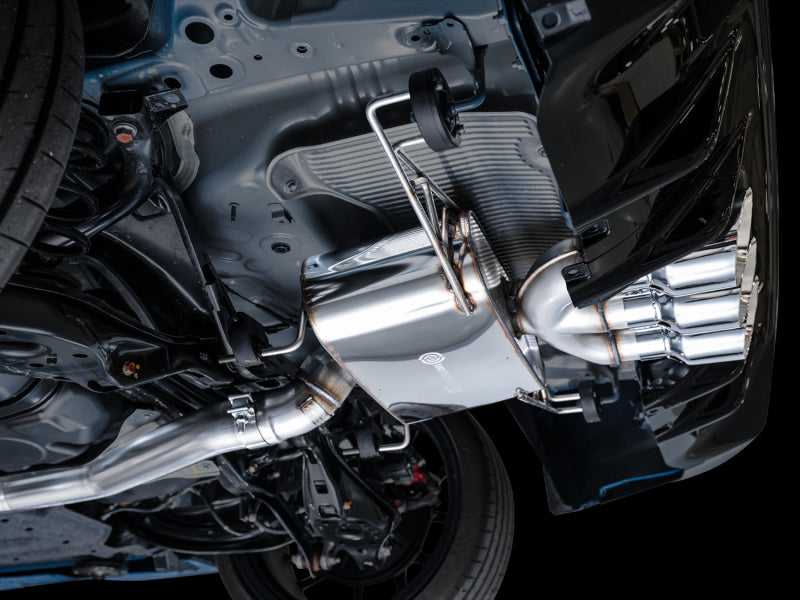 AWE Tuning 2023 Honda Civic Type R FL5 Touring Edition Exhaust w/ Triple Chrome Silver Tips