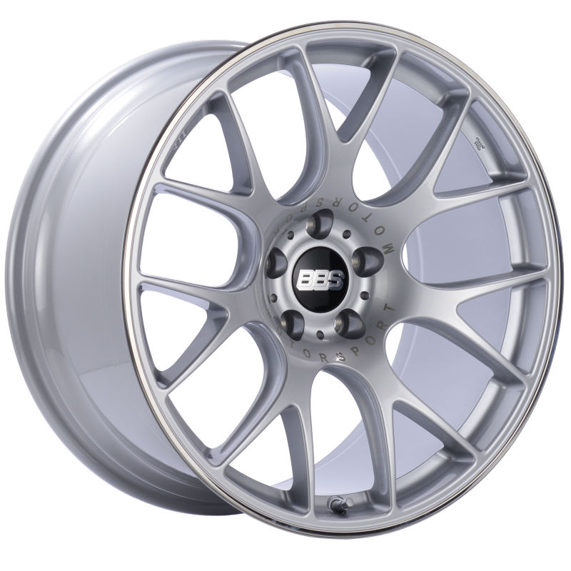 BBS CH-R 20x10.5 5x120 ET24 Brilliant Silver Polished Rim Protector Wheel -82mm PFS/Clip Required