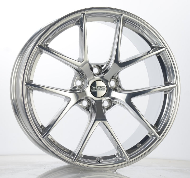 BBS CI-R 19x9 5x120 ET44 Ceramic Polished Rim Protector Wheel -82mm PFS/Clip Required