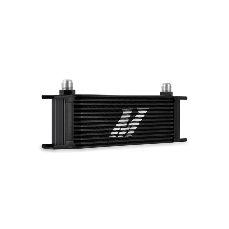 Mishimoto Universal Thermostatic Oil Cooler Kit 13-Row Black