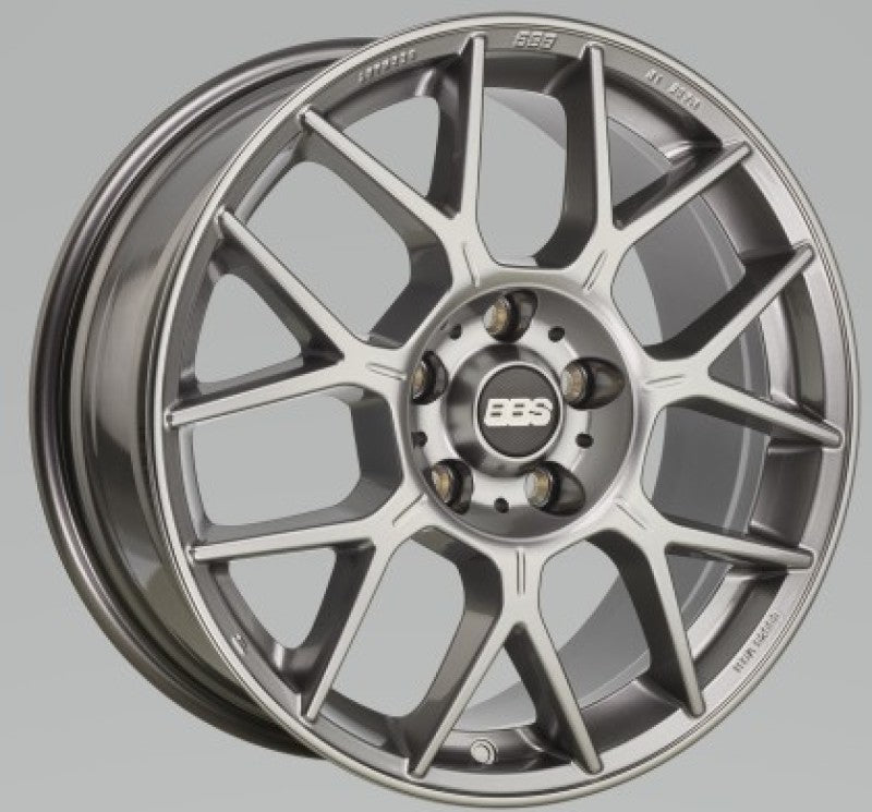 BBS XR 18x8 5x120 45mm Offset 82mm Bore PFS/Clip Req Gloss Platinum Wheel