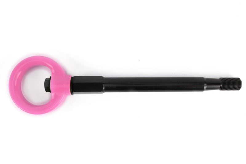 Perrin 08-14 Subaru WRX/STI Tow Hook Kit (Front) - Hyper Pink