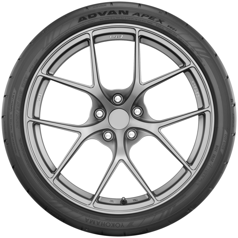 Yokohama Advan Apex V601 Tire - 245/40R17 95Y